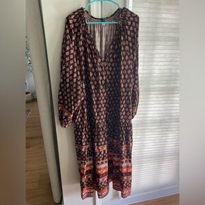 Old navy boho style midi dress xxl
